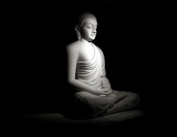 La postura en meditación